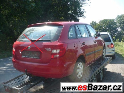 FABIA II combi Facelift 1,2 HTP, 2011 – ND z vozu