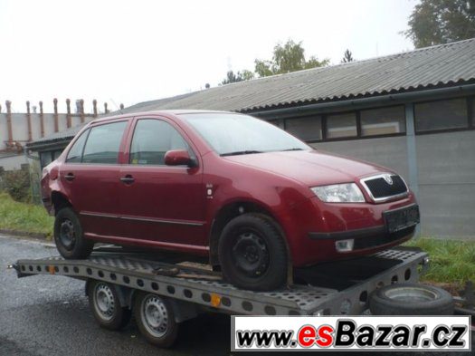 FABIA sedan 1,4 MPi – ND z vozu