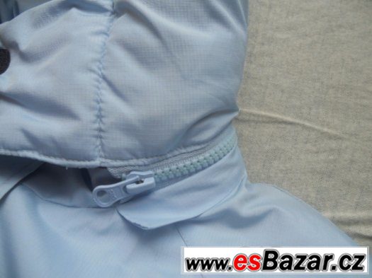 Světle modrá zimní bunda, zn. ALEA, kapuce Světle modrá zimní bunda, zn. ALEA, kapuce