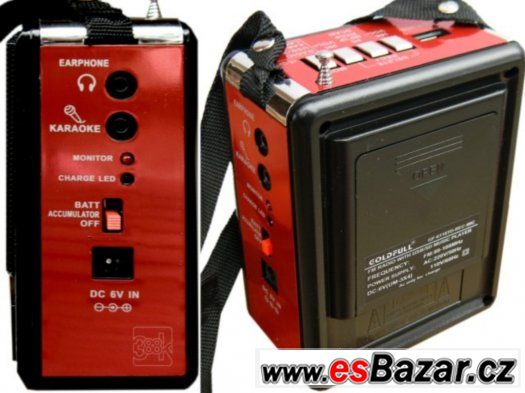 = Moderní radio s MP3 a svítilnou = = Moderní radio s MP3 a svítilnou =