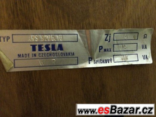 TESLA ARS 9205 original repro 100% stav