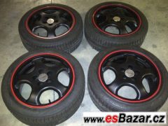 Alu kola 7,5Jx17", 5x100 + zimní pneu