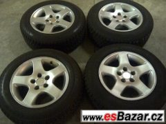 Alu kola 7Jx15" , 5x112 + zimní pneu 195/65-15