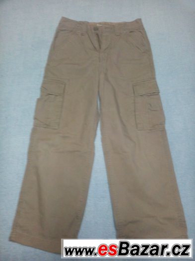 Chlapecké kalhoty-kapsáče vel. 134