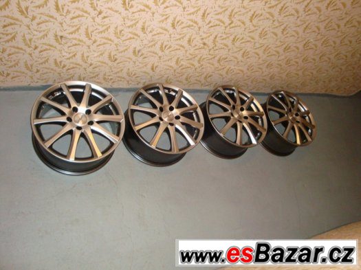 Prodám 4 ks al. kola DEZENT RM 17´, 112x5 Prodám 4 ks al. kola DEZENT RM 17´, 112x5