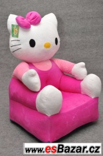 Dětské křesílko rozkládací Hello Kitty
