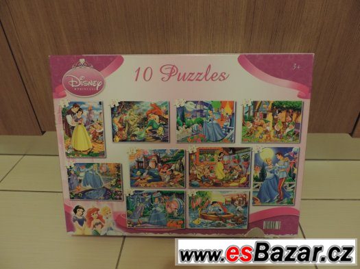 puzzle princezny-10kusů