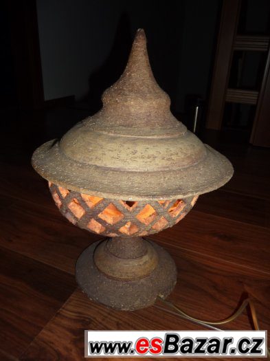 Prodám keramickou dekorační lampu