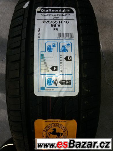 Pneumatiky continental,225/55R18,