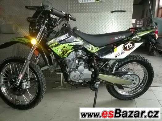 motocykl enduro shineray 125ccm