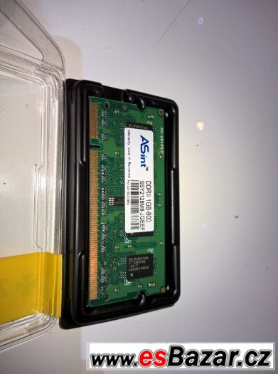 Pamet RAM pro Notebook DDR2 1GB 800Mhz