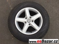 Alu kola original s pneu 95% na vw tuareg a dalsi...s pneu