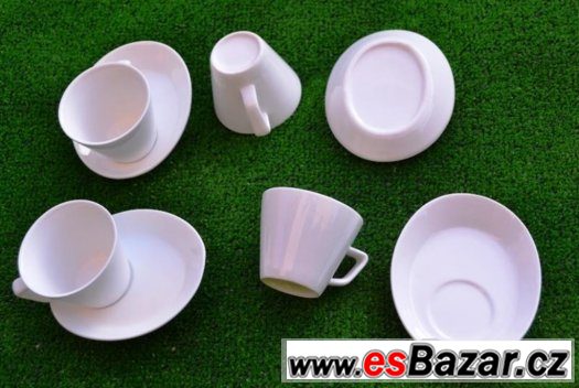 Mocca souprava porcelánový šálek s podšálkem 4 kus Mocca souprava porcelánový šálek s podšálkem 4 kus