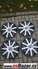 4x poklice 16" (logo mercedes - možnost logo sundat) - nové