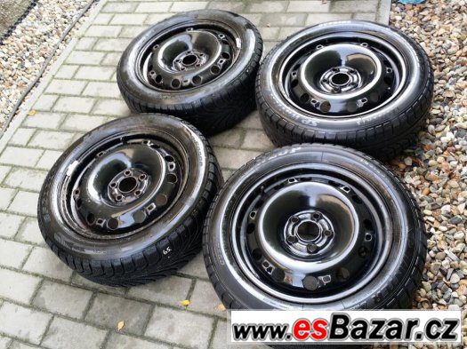 Zimní sada disky 5x100 185/55 R15 Škoda Fabia Roomster Polo