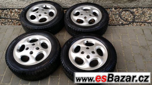 Zimní sada ALU originál Peugeot 4x108 185/60 R14 206