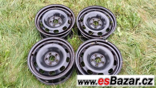 Plechové disky Škoda 15' Octavia Rapid 5x100 VW Golf Bora Plechové disky Škoda 15' Octavia Rapid 5x100 VW Golf Bora