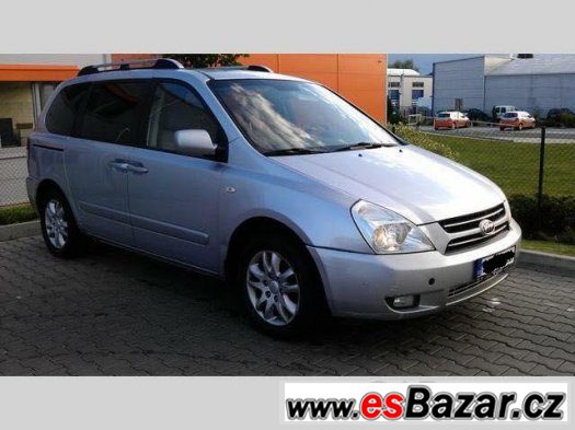 Kia CArnival 2,9 CRDi - spotřeba 7-8l, rodinné auto