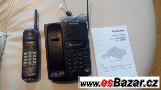 Zanovni bezdrátový telefon panasonic