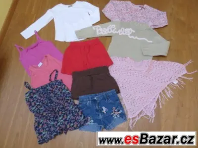 Balíček oblečení pro holku vel.110
