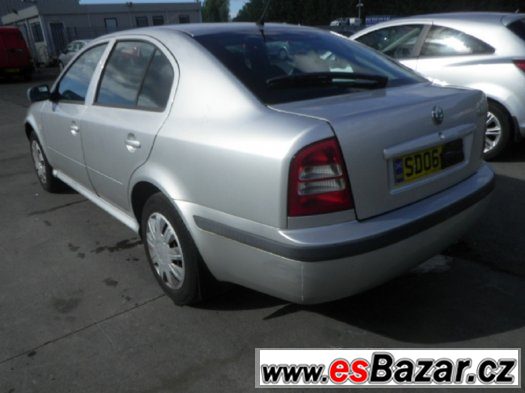 Skoda Octavia 1,9TDI dovoz Anglie, volant vpravo Skoda Octavia 1,9TDI dovoz Anglie, volant vpravo
