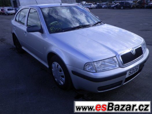 Skoda Octavia 1,9TDI dovoz Anglie, volant vpravo Skoda Octavia 1,9TDI dovoz Anglie, volant vpravo