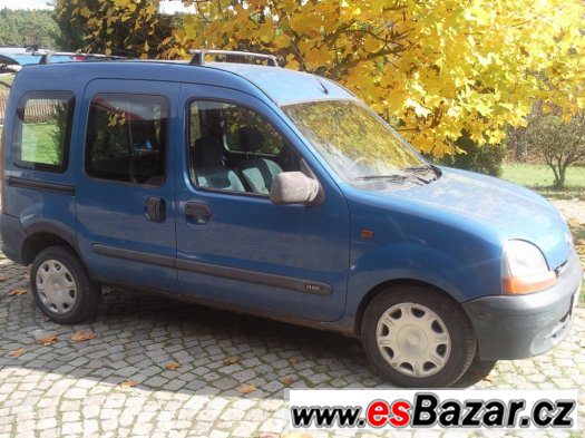 RENAULT KANGOO 1.9D 5MÍST 23000KČ