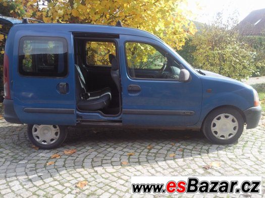 RENAULT KANGOO 1.9D 5MÍST 23000KČ