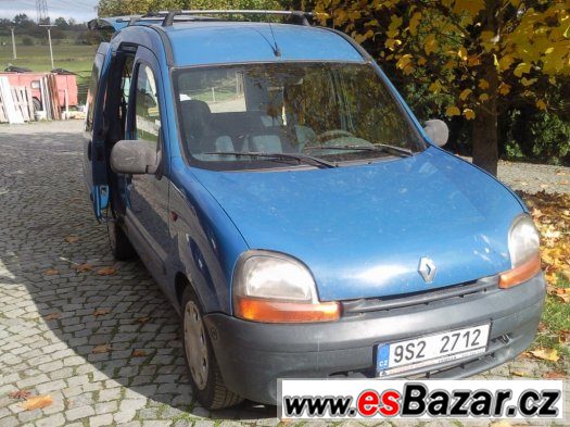 RENAULT KANGOO 1.9D 5MÍST 23000KČ