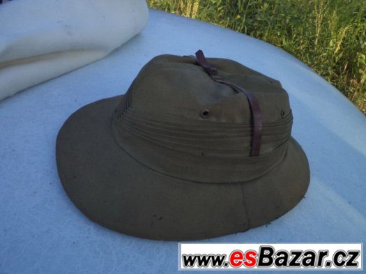 Prodám historický klobouk (SOLA) z British India z r.1930