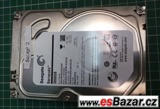 Velká SATA Pevné disky( 1,5TB-3TB-4TB) -