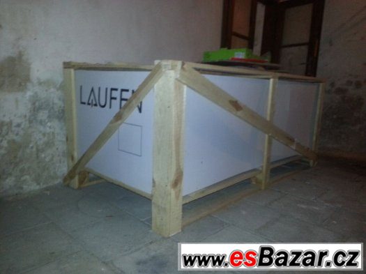 Laufen Pro hydromasážní vana 180x80 cm, vodní masáž, 225 l