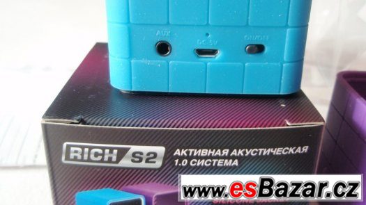 Bluetooth přenosný reproduktor audio bezdrátový 3,5jack nový