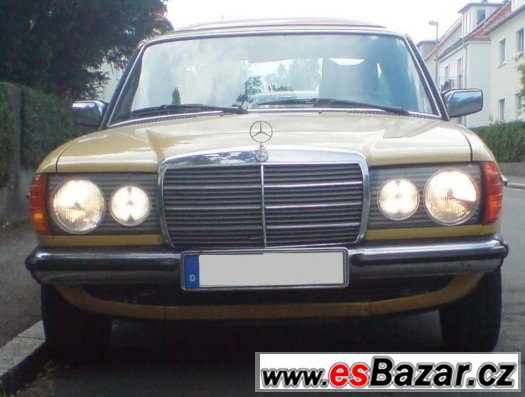 Mercedes Benz W123 Přední světla