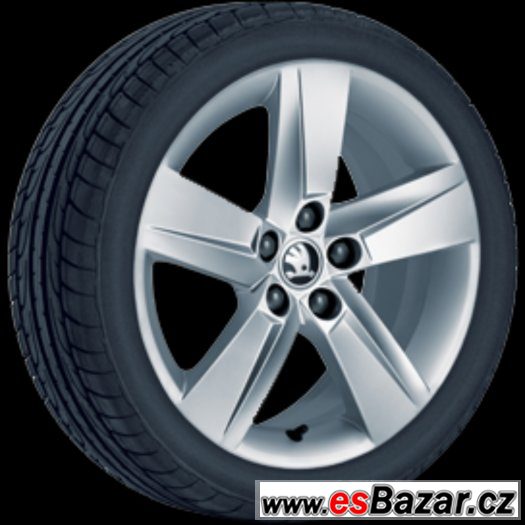 Alu disky ROCK 7J16, 5x100 Škoda Fabia III-Rapid