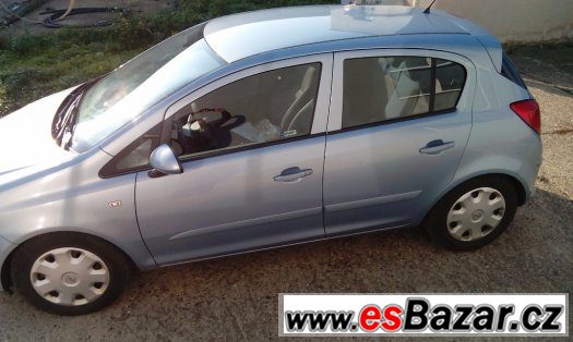 Opel Corsa 1.2i 16Vr.v.2007 odpočet DPH,78500bez DPH