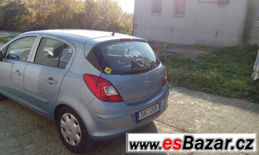 Opel Corsa 1.2i 16Vr.v.2007 odpočet DPH,78500bez DPH