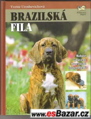 Kniha Brazilská Fila    cena 89 kč