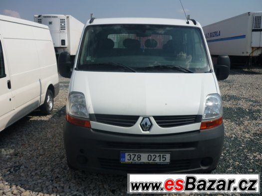 RENAULT MASTER 2,5 DCI 7 míst + sklápěč