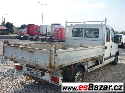 RENAULT MASTER 2,5 DCI 7 míst + sklápěč