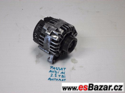 alternator  audi passat superb 2.5 tdi 110kw plne funkcni