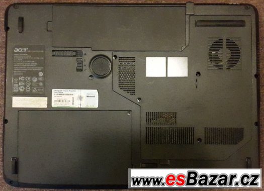 notebook Acer Aspire 7520g, 17,1