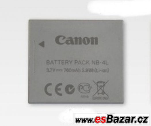 Canon NB-4L originální baterie