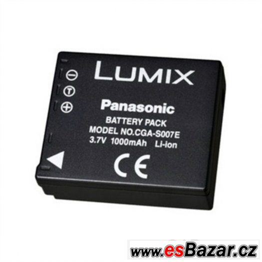 Panasonic Lumix CGA-S007E baterie Li-ion