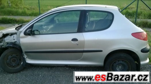 Peugeot206 r.v.2004 1,4 benzín