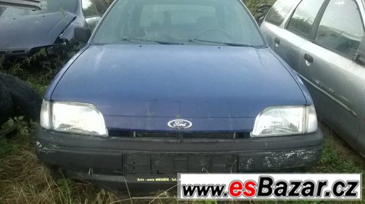 Ford Fiesta 3dveř. r.v.92 1,3 -