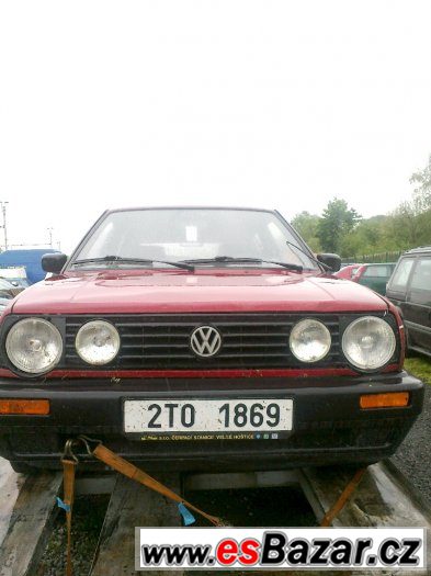 VW Golf 2 náhradní díly