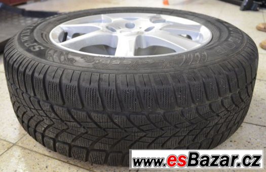 komplet litá kola se zimními pneu R16,215/65 komplet litá kola se zimními pneu R16,215/65