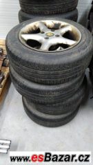4ks ALU 15" BORBET, 4x108, střed 65mm + PNEU