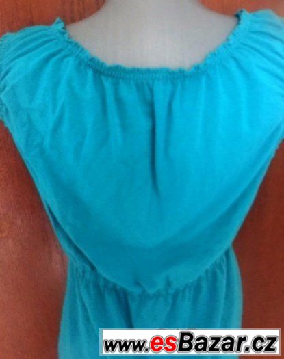 tyrkysový top nebo mini šaty zn.Liz Claiborne vel.M/L-nové tyrkysový top nebo mini šaty zn.Liz Claiborne vel.M/L-nové